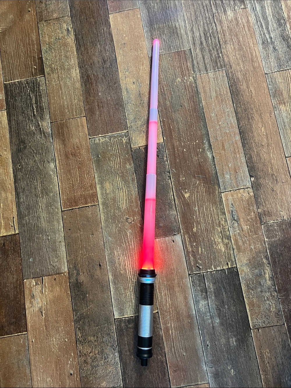 Star Wars Red/ Green & Blue lightsaber- Light weigh  Blade with Black Handle